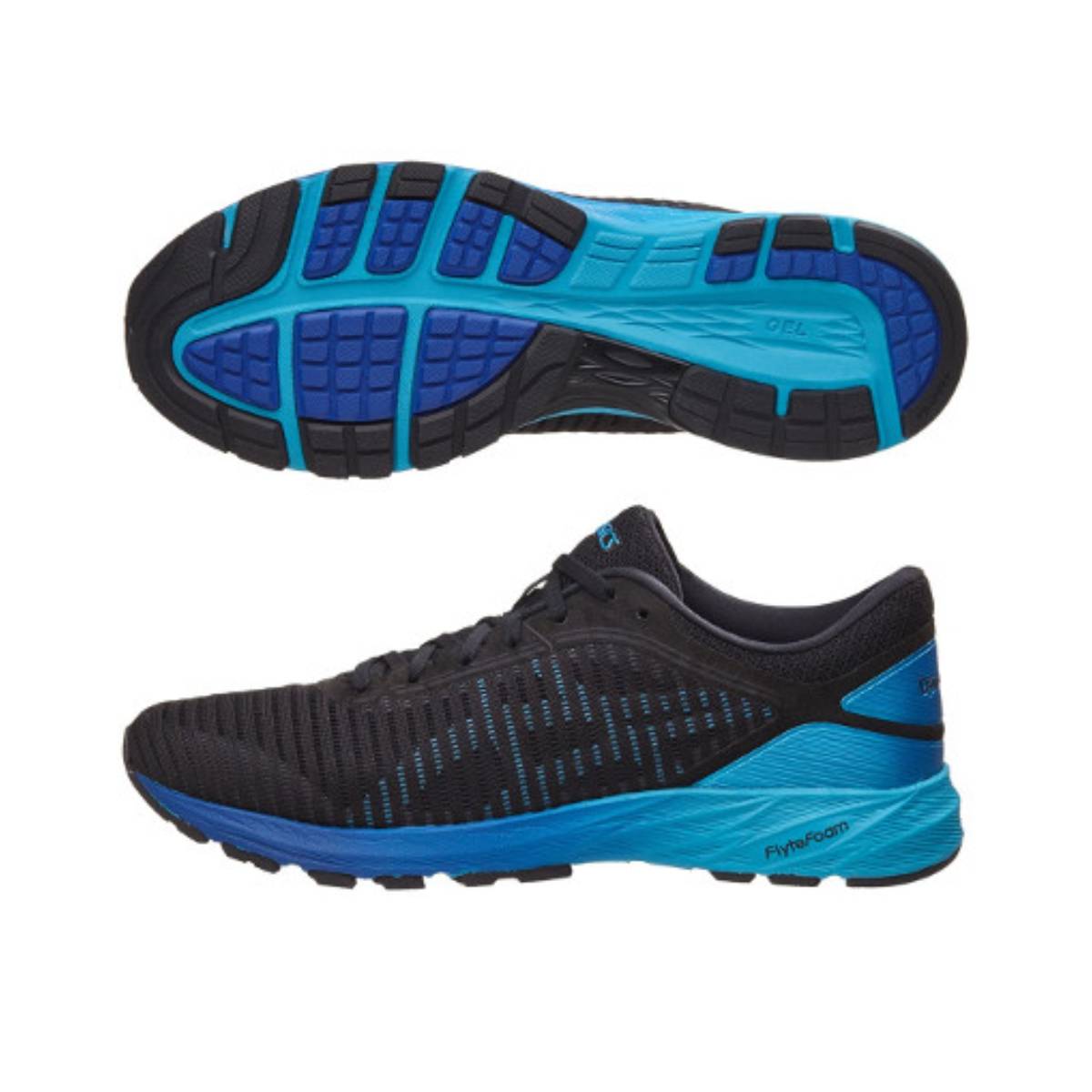 کتونی مردانه اسیکس داینا فلایت 2 Asics DynaFlyte 2 Black And Blue | حسین  کفشباز