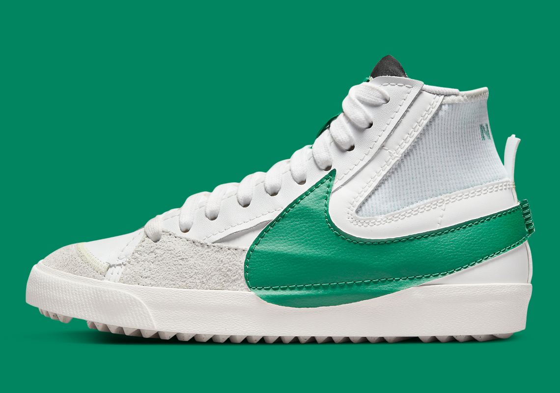 Nike Blazer Mid Jumbo White Green