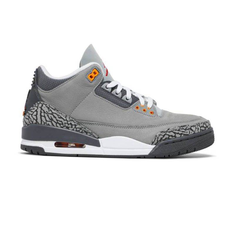 کتونی مردانه نایک ایر جردن 3 رترو Nike Air Jordan 3 COOL GREY
