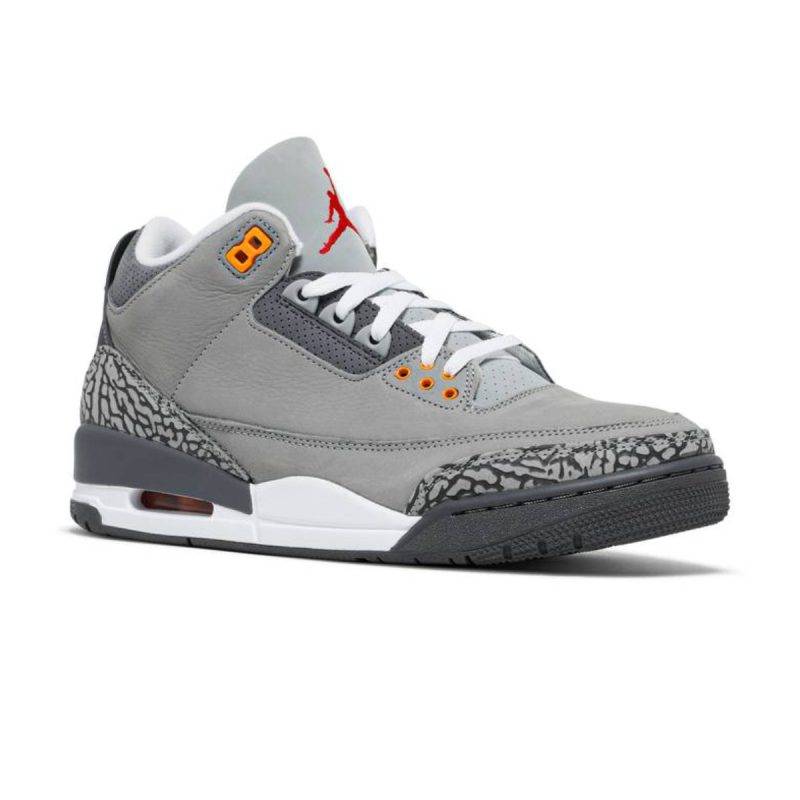 کتونی مردانه نایک ایر جردن 3 رترو Nike Air Jordan 3 COOL GREY