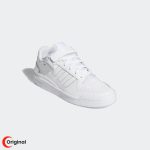 کتونی زنانه آدیداس فروم Adidas Forum Low Full White