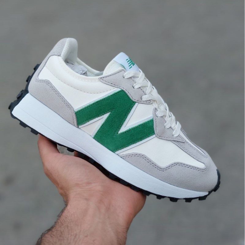 کتونی زنانه نیو بالانس 327 New Balance 327 Gray And Green