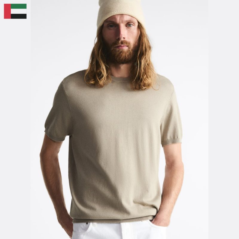 تیشرت اورجینال مردانه زارا Zara Knit T-Shirt