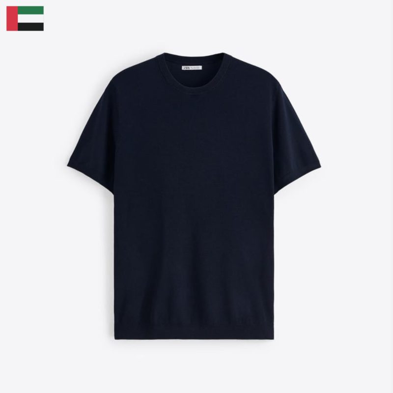 تیشرت اورجینال مردانه زارا Zara Knit T-Shirt