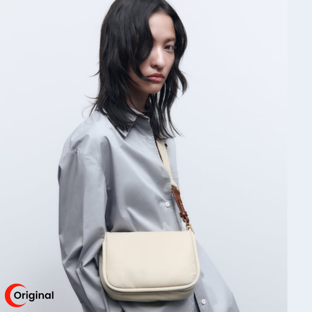 کیف اورجینال زنانه زارا Zara Quilted Crossbody Bag