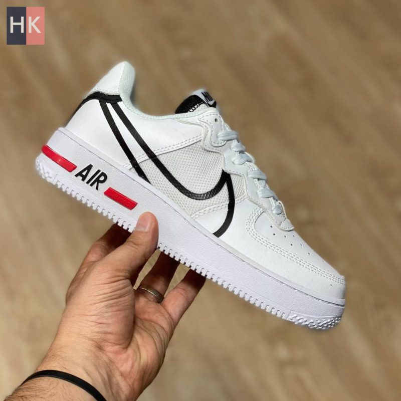 کتونی زنانه نایک ایر فورس 1 ری اکت Nike Air Force 1 React