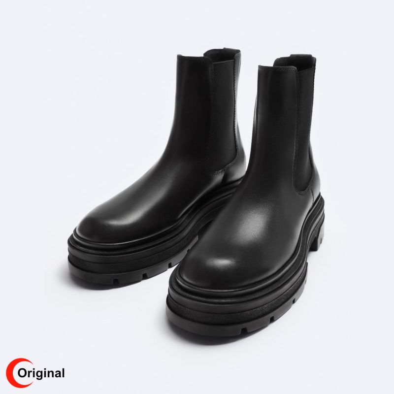 بوت اورجینال مردانه زارا Zara Chunky Leather