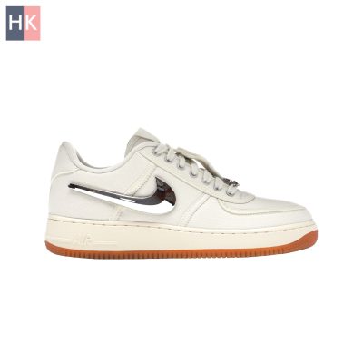 کتونی مردانه نایک ایر فورس 1 تراویس اسکات Nike Air Force 1 Low Travis Scott Sail