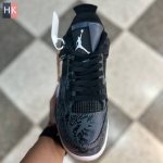 کتونی مردانه نایک ایر جردن 4 رترو Nike Air Jordan 4 Retro Laser Black