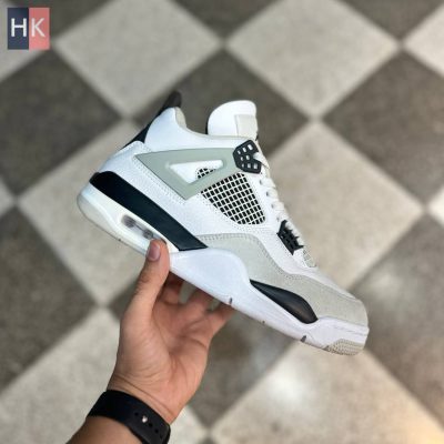 کتونی مردانه نایک ایر جردن 4 رترو Nike Air Jordan 4 Retro Military Black