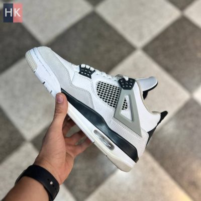 کتونی مردانه نایک ایر جردن 4 رترو Nike Air Jordan 4 Retro Military Black