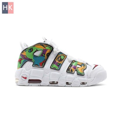 کتونی زنانه نایک ایر آپتمپو Nike Air More Uptempo Peace Love Swoosh