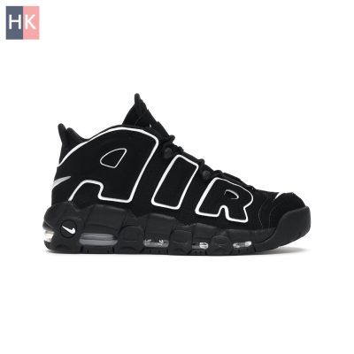 کتونی مردانه نایک ایر آپتمپو Nike Air More Uptempo Black And White