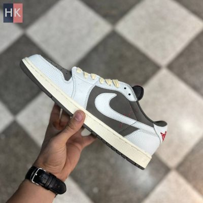 کتونی مردانه نایک ایر جردن 1 تراویس اسکات Nike Air Jordan 1 Low Travis Scott Reverse Mocha