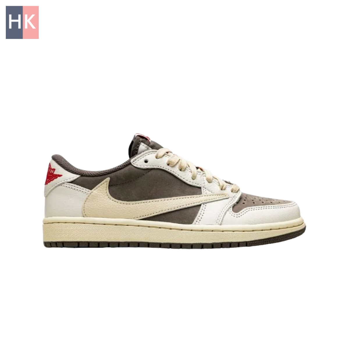 کتونی مردانه نایک ایر جردن 1 تراویس اسکات Nike Air Jordan 1 Low Travis Scott Reverse Mocha