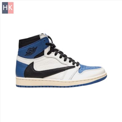 کتونی مردانه نایک ایر جردن 1 تراویس اسکات فرگمنت Nike Air Jordan 1 High Travis Scott Fragment