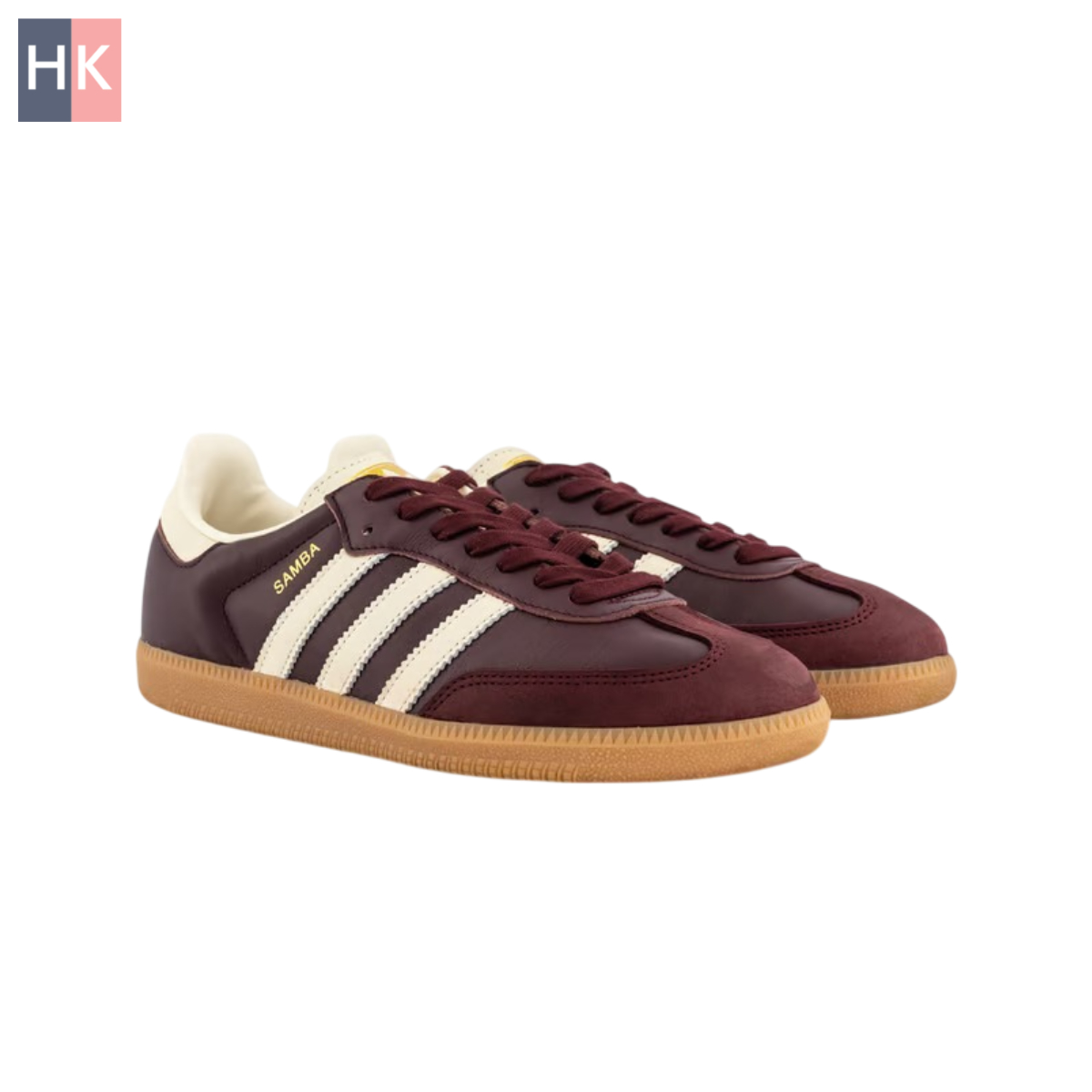 کتونی زنانه آدیداس سامبا زرشکی Adidas Samba