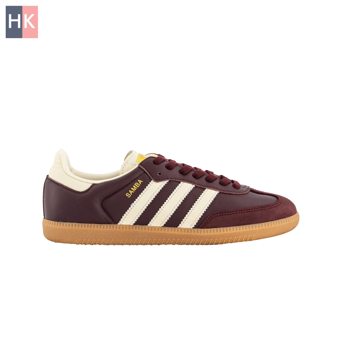 کتونی زنانه آدیداس سامبا زرشکی Adidas Samba