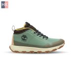 کتونی مردانه تیمبرلند وینزور تریل سبز Timberland Winsor Trail Mid