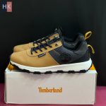 کتونی مردانه تیمبرلند وینزور تریل قهوه ای مشکی Timberland Winsor Trail Low