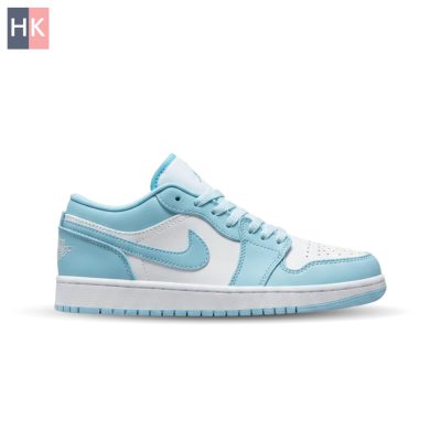 کتونی نایک ایر جردن 1 آبی سفید ( Nike Air Jordan 1 Low )