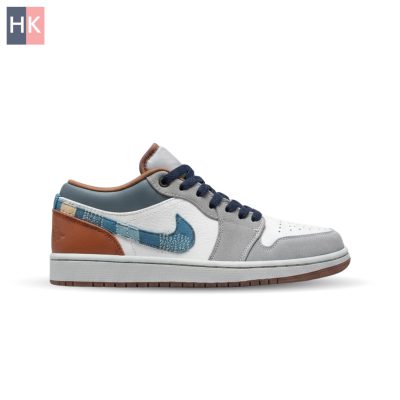 کتونی نایک ایر جردن 1 ( Nike Air Jordan 1 Low Denim Swoosh )