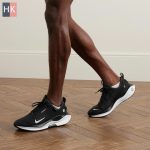 کتونی ضد آب نایک اینفینیتی ران 4 گورتکس مشکی و سفید Nike React Infinity Run 4 Gore-Tex