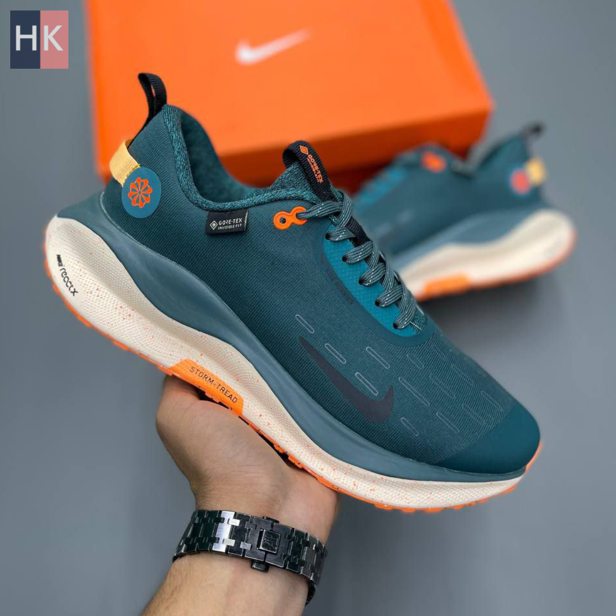 کتونی ضد آب نایک اینفینیتی ران 4 گورتکس سبز Nike React Infinity Run 4 Gore-Tex کتونی ضد آب نایک اینفینیتی ران 4 گورتکس سبز Nike React Infinity Run 4 Gore-Tex