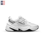 کتونی زنانه نایک تکنو سفید طوسی Nike M2K Tekno