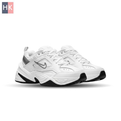 کتونی زنانه نایک تکنو سفید طوسی Nike M2K Tekno