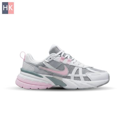 کتونی زنانه نایک وی تو کی ران طوسی صورتی Nike V2K Run