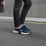کتونی مردانه نایک وی تو کی ران سرمه ای Nike V2K Run
