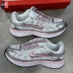 کتونی زنانه نایک پی 6000 نقره ای و صورتی ( Nike P 6000 )