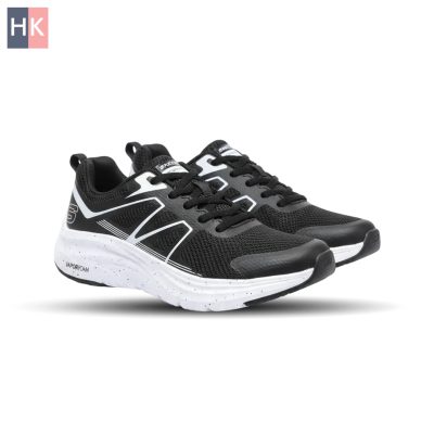 کتونی زنانه اسکیچرز ویپور فوم مشکی سفید ( Skechers Vapor Foam )