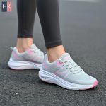 کتونی زنانه اسکیچرز ویپور فوم طوسی صورتی ( Skechers Vapor Foam )