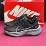 کتونی نایک ایر زوم ایکس چرمی مشکی طوسی Nike Air ZoomX