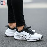 کتونی نایک ایر زوم ایکس چرمی سفید مشکی Nike Air ZoomX