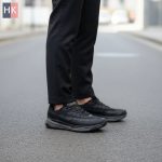 کتونی مردانه هوکا تورنت 2 مشکی و طوسی ( Hoka Torrent 2 )