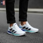 کتونی مردانه آدیداس آدیستار 3 سفید و آبی ( Adidas Adistar 3 )