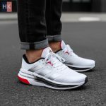 کتونی مردانه آدیداس آدیستار 3 سفید و قرمز ( Adidas Adistar 3 )