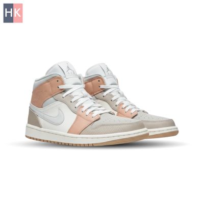 کتونی ساقدار زنانه نایک ایر جردن 1 میلان Nike Air Jordan 1 High Milan