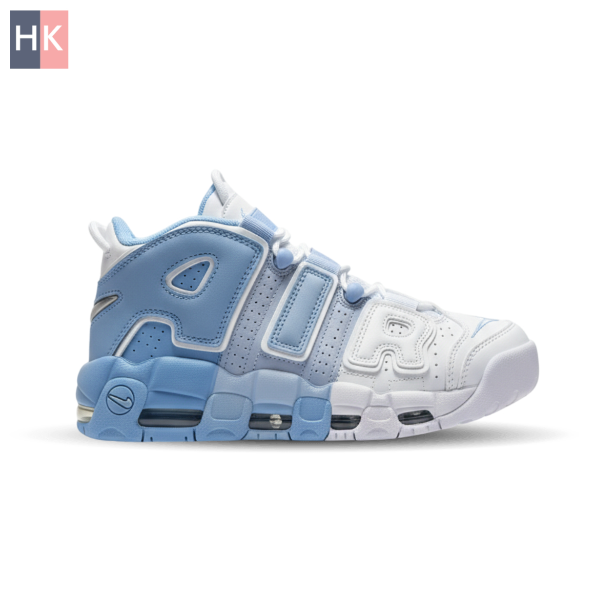 کتونی نایک ایر آپتمپو سفید و آبی