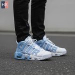 کتونی نایک ایر آپتمپو سفید و آبی Nike Air More Uptempo کتونی نایک ایر آپتمپو سفید و آبی Nike Air More Uptempo