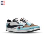 کتونی مردانه نایک ایر جردن 1 تراویس اسکات جک بویز بی ام و Nike Air Jordan 1 Low Travis Scott