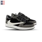 کتونی مردانه نایک ایر جردن 1 تراویس اسکات طوسی Nike Air Jordan 1 Low Travis Scott