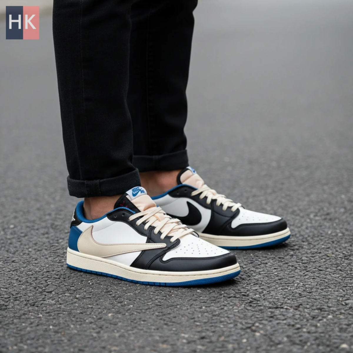 کتونی مردانه نایک ایر جردن 1 تراویس اسکات فرگمنت Nike Air Jordan 1 Low Travis Scott Fragment کتونی مردانه نایک ایر جردن 1 تراویس اسکات فرگمنت Nike Air Jordan 1 Low Travis Scott Fragment