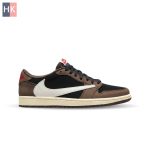 کتونی مردانه نایک ایر جردن 1 تراویس اسکات قهوه ای Nike Air Jordan 1 Low Travis Scott کتونی مردانه نایک ایر جردن 1 تراویس اسکات قهوه ای Nike Air Jordan 1 Low Travis Scott