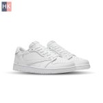 کتونی نایک ایر جردن 1 تراویس اسکات وایت پارتی Nike Air Jordan 1 Low Travis Scott White Party