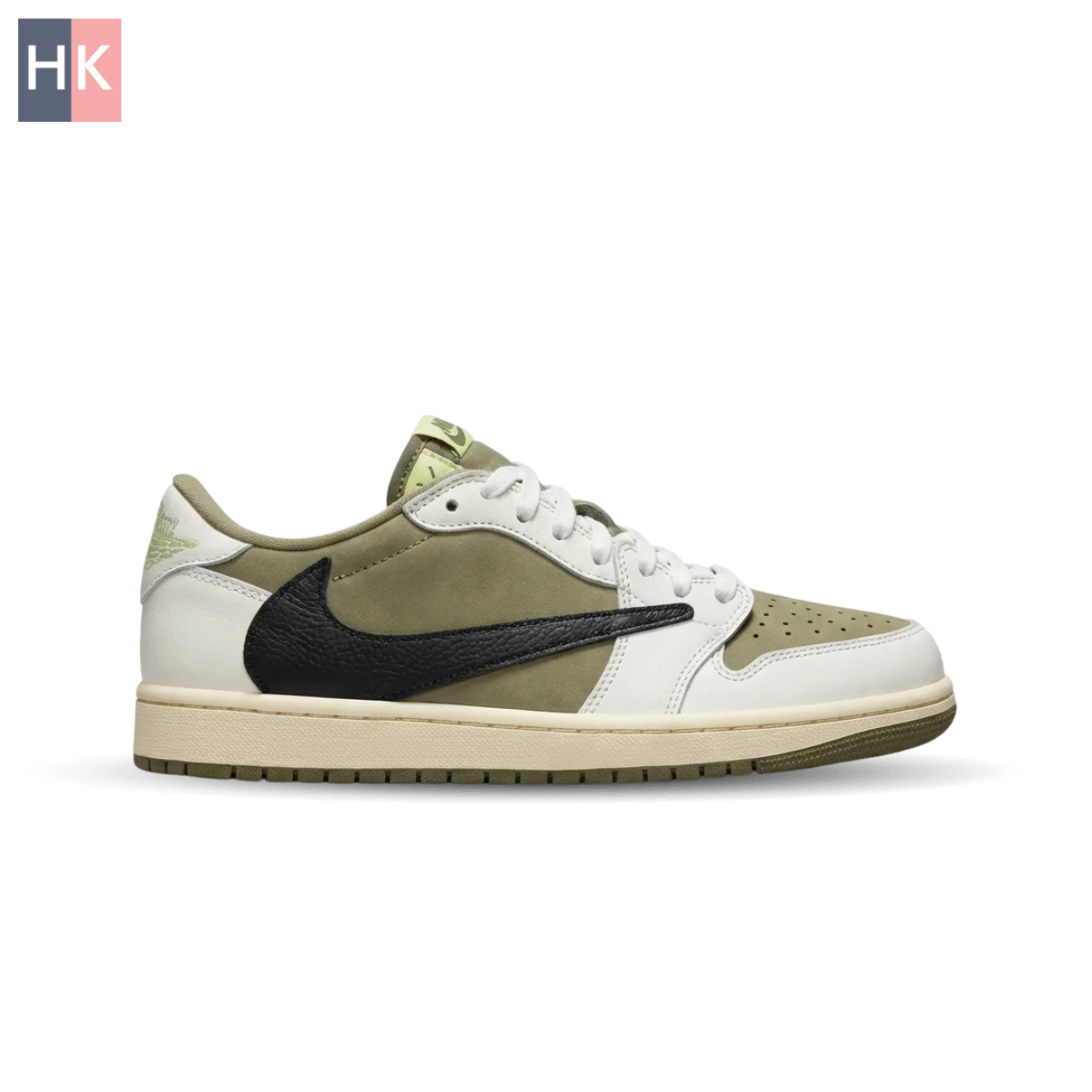 کتونی مردانه نایک ایر جردن 1 تراویس اسکات گلف