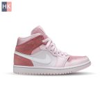 کتونی زنانه نایک ایر جردن 1 دیجیتال پینک Nike Air Jordan 1 High Digital Pink